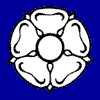The Yorkshire emblem: the white rose